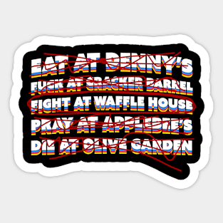 Off The Chain Restaurants - Variant 1 Sticker